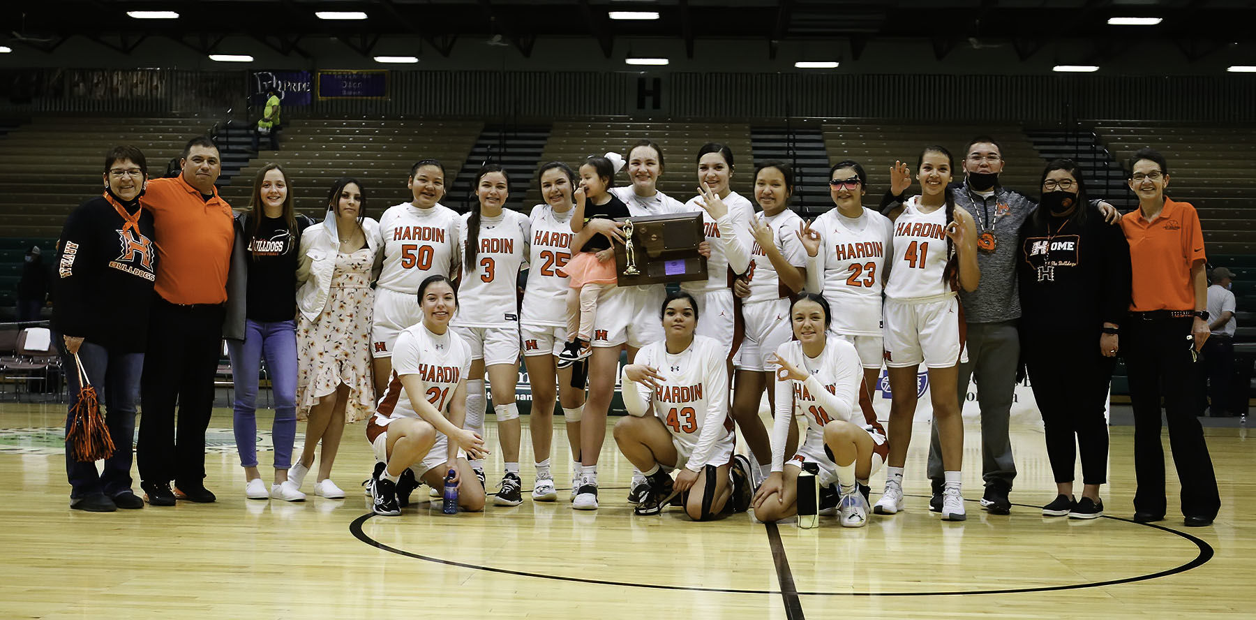 Hardin team trophy
